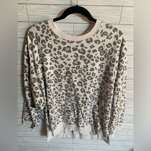 American eagle jegging fit Leopard Print Women's Sweater